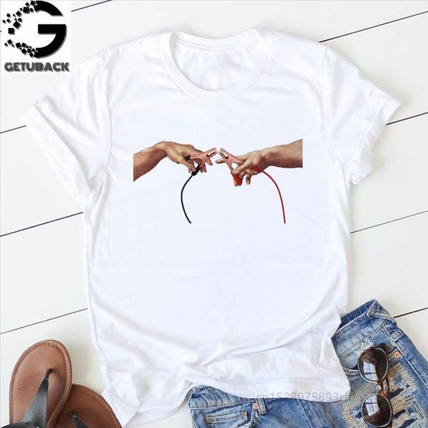 women tshirt 2020 tees women t shirt print letter t shirt casual black pink short sleeve cotton summer brand clothing, White
women tshirt 2020 tees women t shirt print letter t shirt casual black pink short sleeve cotton summer brand clothing, White