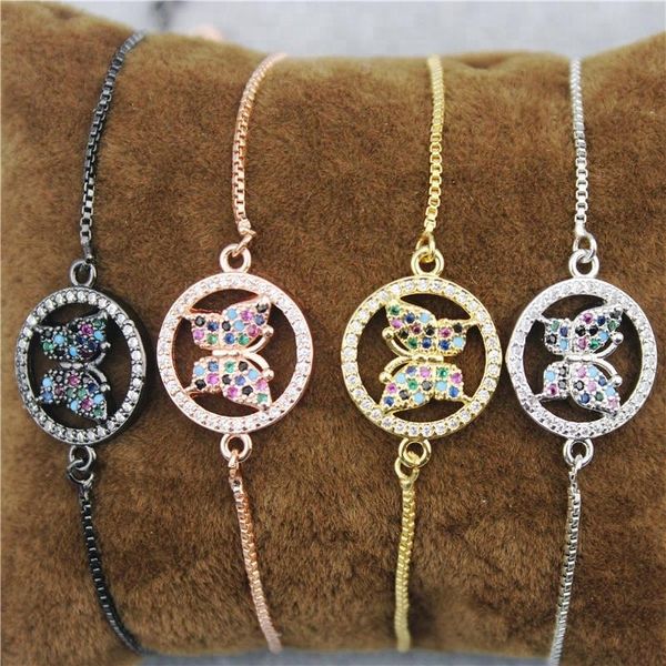 adjustable 10pcs/lot cz bracelet,butterfly shape connector bracelet,cz fashion jewelry, fine chain delicate charm jewelry, Black
adjustable 10pcs/lot cz bracelet,butterfly shape connector bracelet,cz fashion jewelry, fine chain delicate charm jewelry, Black