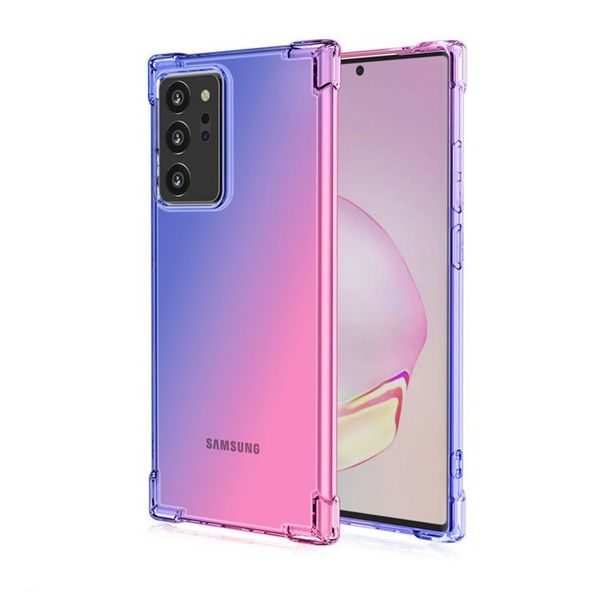 10pcs phone case for samsung galaxy note20 shockproof gradient transparent back soft tpu cover for samsung note 20 ultra 5g capa
10pcs phone case for samsung galaxy note20 shockproof gradient transparent back soft tpu cover for samsung note 20 ultra 5g capa