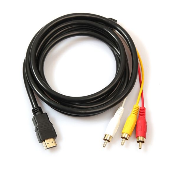 1000pcs 1.5m/6ft 1080p hdmi to 3 rca cable hdmi to av male adapter audio video cable for dvd hdmi to 3rca
1000pcs 1.5m/6ft 1080p hdmi to 3 rca cable hdmi to av male adapter audio video cable for dvd hdmi to 3rca