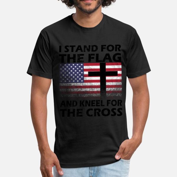 i stand for the flag and kneel for the cross gift t shirt men character short sleeve s-xxxl anti-wrinkle new fashion summer style
i stand for the flag and kneel for the cross gift t shirt men character short sleeve s-xxxl anti-wrinkle new fashion summer style
