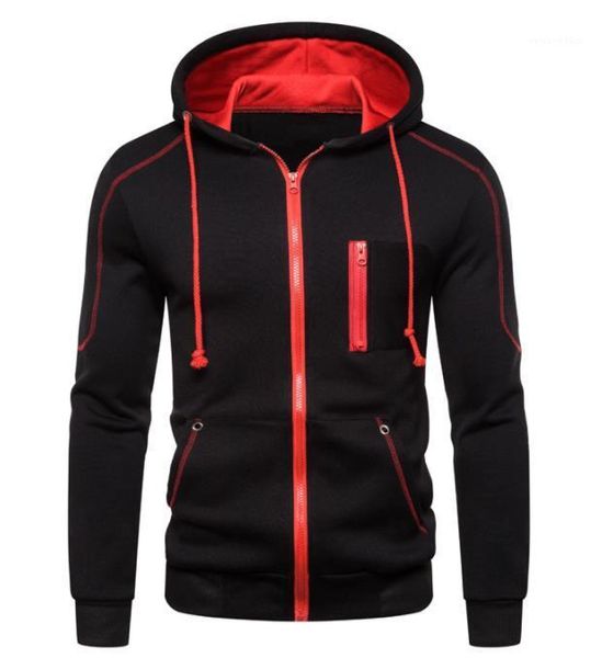 casual patchwork mens designer hoodies fashion solid color males clothing zipper personality pocket mens designer hoodies, Black
casual patchwork mens designer hoodies fashion solid color males clothing zipper personality pocket mens designer hoodies, Black