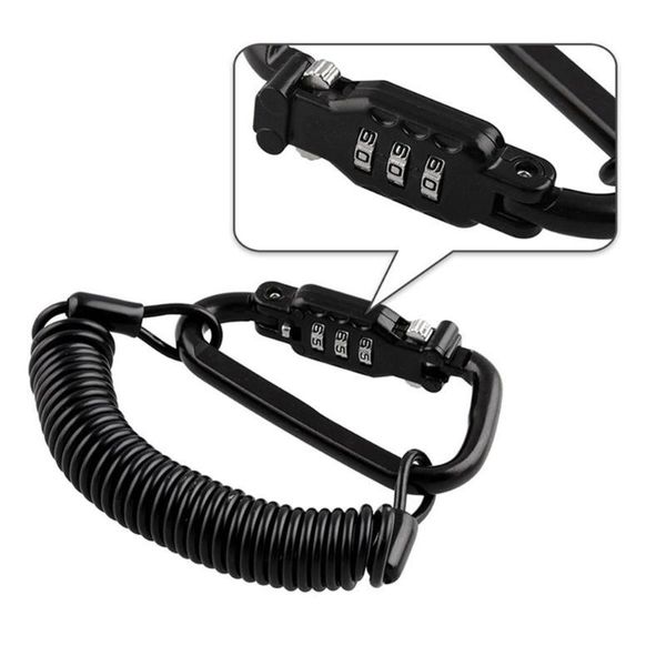 anti-theft combination lock for motorcycle helmet accessories universal spring buckle rope lock device
anti-theft combination lock for motorcycle helmet accessories universal spring buckle rope lock device