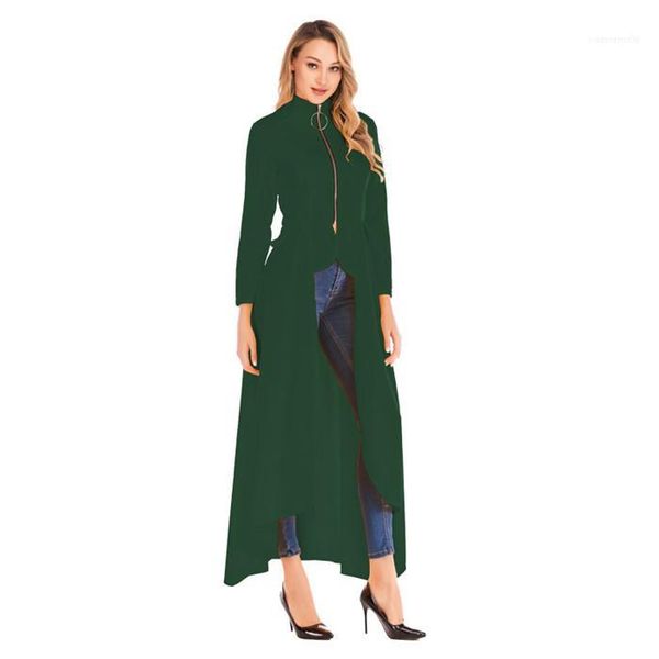 women clothing womens designer trench coats fashion irregularity stand collar spring zipper long sleeve coats new casual, Tan;black
women clothing womens designer trench coats fashion irregularity stand collar spring zipper long sleeve coats new casual, Tan;black