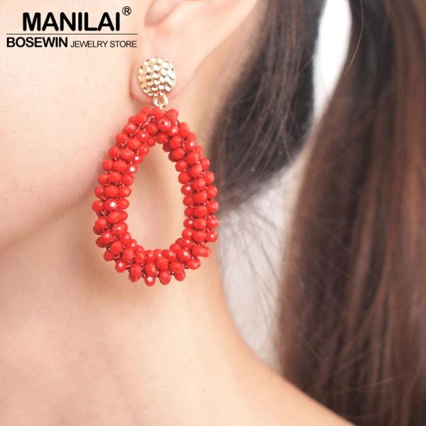 dangle & chandelier manilai bohemian crystal beaded statement earrings for women 6 color handmade earring wedding accessories, Silver
dangle & chandelier manilai bohemian crystal beaded statement earrings for women 6 color handmade earring wedding accessories, Silver