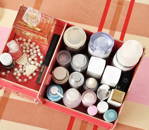 wooden storage box jewelry container makeup organizer case handmade diy assembly cosmetic organizer wood box for office 1, Black;white
wooden storage box jewelry container makeup organizer case handmade diy assembly cosmetic organizer wood box for office 1, Black;white