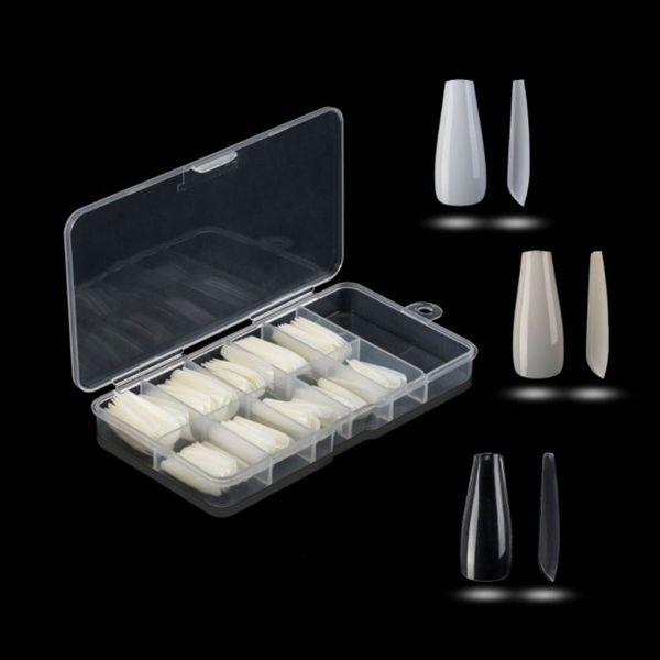 false nails 3x pp boxes wearing long ballet diy nail prosthesis transparent white beige, Red;gold
false nails 3x pp boxes wearing long ballet diy nail prosthesis transparent white beige, Red;gold