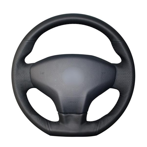 hand-stitched black pu artificial leather car steering wheel covers wrap for elysee c-elysee 2014 new elysee 301
hand-stitched black pu artificial leather car steering wheel covers wrap for elysee c-elysee 2014 new elysee 301