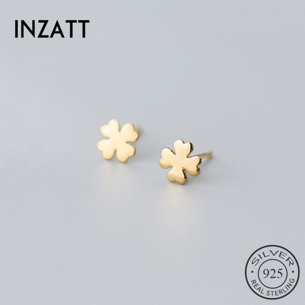 inzareal 925 sterling silver minimalist clover stud earrings for fashion women cute fine jewelry lucky accessories gift, Golden;silver
inzareal 925 sterling silver minimalist clover stud earrings for fashion women cute fine jewelry lucky accessories gift, Golden;silver