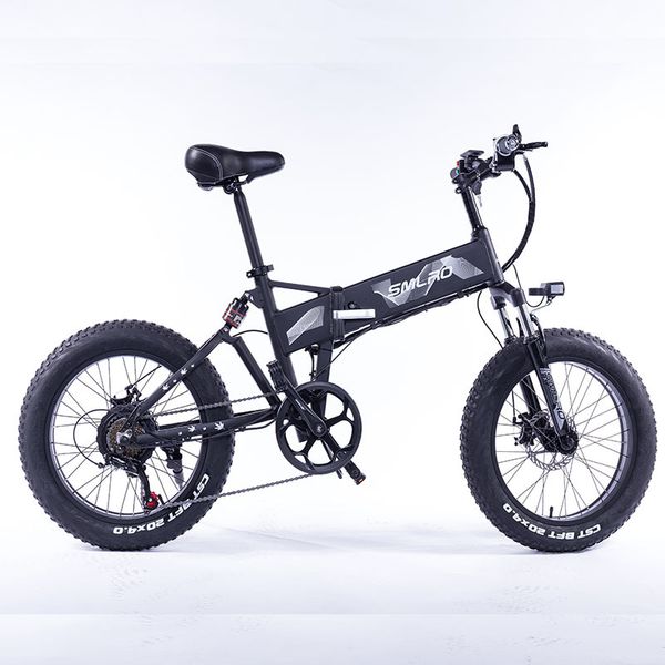 folding electric snowmobile mountain bike big wheel fat tire car beach bike off-road soft tail front and rear shock absorbers, Silver;blue
folding electric snowmobile mountain bike big wheel fat tire car beach bike off-road soft tail front and rear shock absorbers, Silver;blue