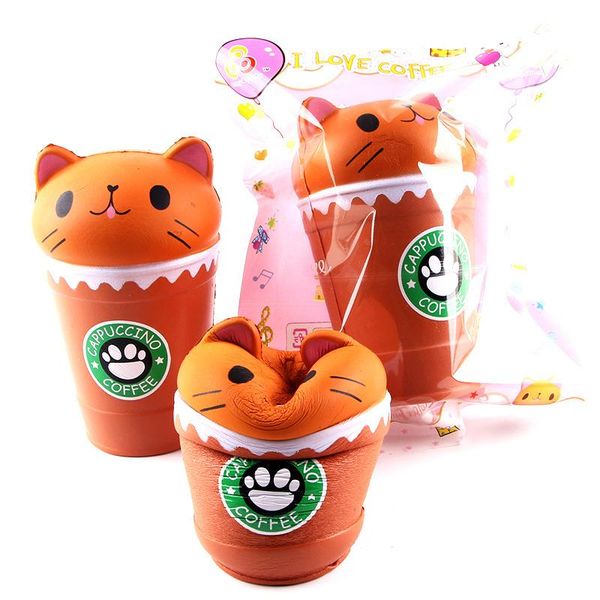 cgjxsjumbo squishy toys cat coffee milk cup squishies 14cm kawaii slow rising vent cute animal depressurization toy creative gifts with pack
cgjxsjumbo squishy toys cat coffee milk cup squishies 14cm kawaii slow rising vent cute animal depressurization toy creative gifts with pack