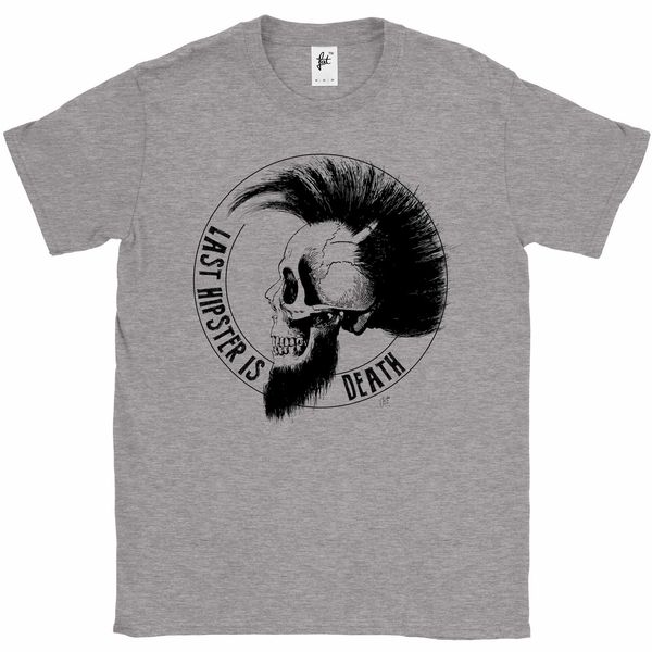 2019 new brand last hipster is death skull with beard & mohican mens t-tee shirt tee shirt
2019 new brand last hipster is death skull with beard & mohican mens t-tee shirt tee shirt