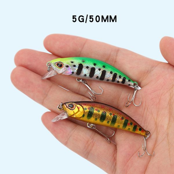 1pcs fishing mini hard bait wobble minnow swim lure5.5cm/5g artificial 3d eyes crankbait jig carp sinking pesca fishing tackle 
1pcs fishing mini hard bait wobble minnow swim lure5.5cm/5g artificial 3d eyes crankbait jig carp sinking pesca fishing tackle