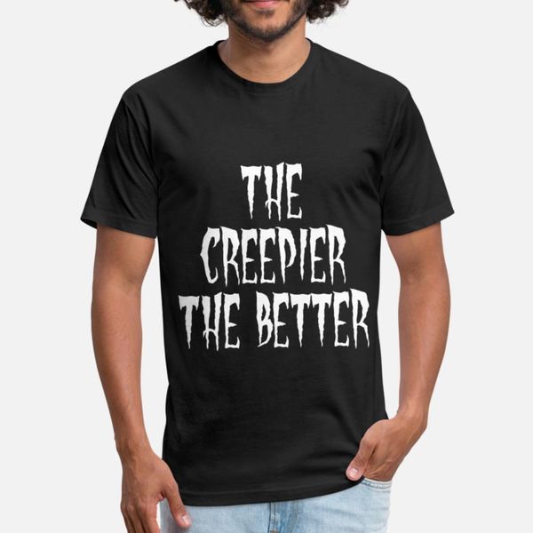the creepier the better goth t shirt men character short sleeve plus size 3xl leisure graphic humor spring natural shirt
the creepier the better goth t shirt men character short sleeve plus size 3xl leisure graphic humor spring natural shirt