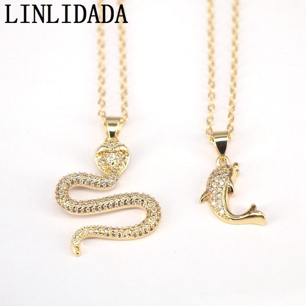 5pcs fashion crystal zirconia snake dolphin new gold color men women necklace cz crystal necklace jewelry gift, Silver
5pcs fashion crystal zirconia snake dolphin new gold color men women necklace cz crystal necklace jewelry gift, Silver
