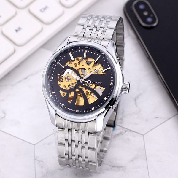 2021 luxury mens watches three needle series automatic mechanical watch designer wristwatches omg brand stainless steel strap, Slivery;brown
2021 luxury mens watches three needle series automatic mechanical watch designer wristwatches omg brand stainless steel strap, Slivery;brown