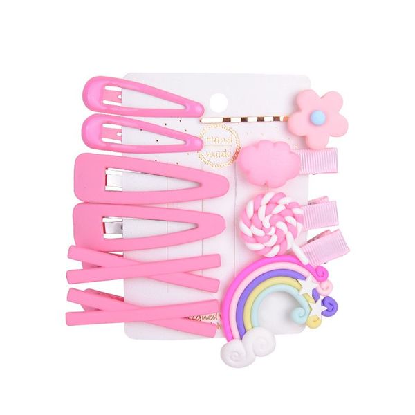 10шт / set мода дети деревообрабатывающий установить девушки цвета конфеты облако lollipop шпильки симпатичные клип мультфильм радуга волос, Slivery;white 
10шт / set мода дети деревообрабатывающий установить девушки цвета конфеты облако lollipop шпильки симпатичные клип мультфильм радуга волос, Slivery;white