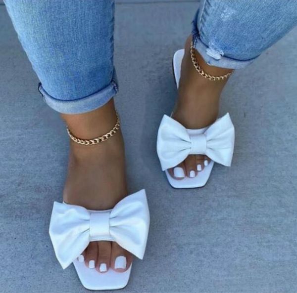 2020 fashion white square open toe bowknot flat heel slip-on slides flat casual slides summer outdoor beach female flip flops, Black
2020 fashion white square open toe bowknot flat heel slip-on slides flat casual slides summer outdoor beach female flip flops, Black