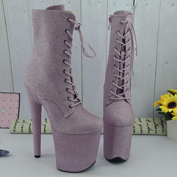 leecabe pink glitter color 20cm/8inch platform party high heels pole dancing boot, Black
leecabe pink glitter color 20cm/8inch platform party high heels pole dancing boot, Black