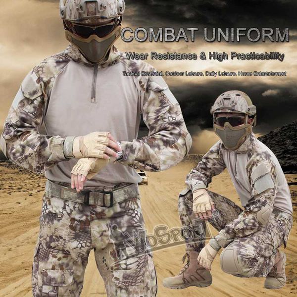 hunting sets wosport cs tactical clothes army combat uniform pant with knee elbow pads camouflage clothe, Camo
hunting sets wosport cs tactical clothes army combat uniform pant with knee elbow pads camouflage clothe, Camo
