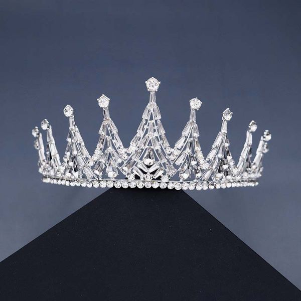 forseven silver color simple shining crystal tiaras crowns royal princess diadem bride noiva wedding hair jewellry accessories, Golden;silver
forseven silver color simple shining crystal tiaras crowns royal princess diadem bride noiva wedding hair jewellry accessories, Golden;silver