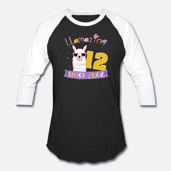girls 12th birthday llamazing since 2007 t shirt men design tee shirt s-3xl basic solid fit funny casual spring natural shirt
girls 12th birthday llamazing since 2007 t shirt men design tee shirt s-3xl basic solid fit funny casual spring natural shirt