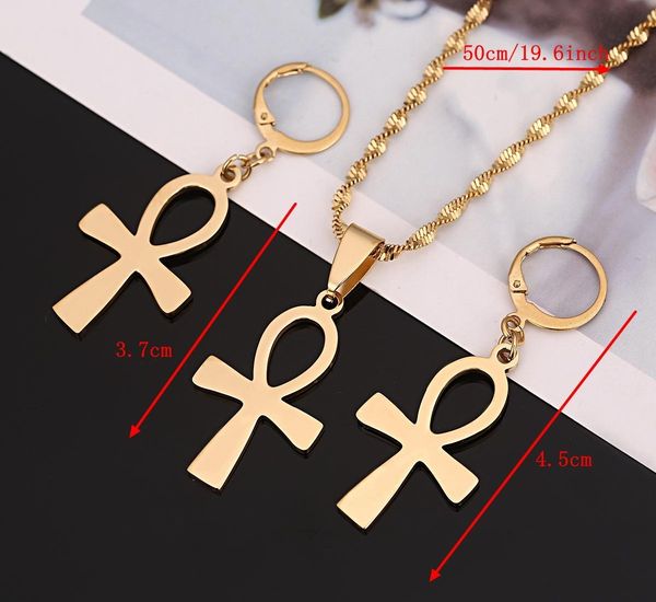 egyptian jewelry vintage the key of the nile ankh cross pendant necklace earring00, Silver
egyptian jewelry vintage the key of the nile ankh cross pendant necklace earring00, Silver