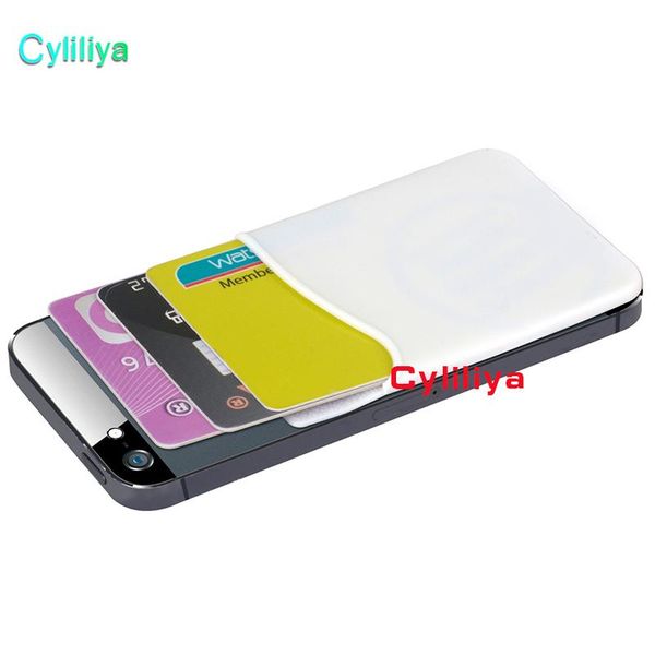 cgjxsphone card holder silicone cell phone wallet case credit id card holder pocket stick on 3m adhesive with opp bag
cgjxsphone card holder silicone cell phone wallet case credit id card holder pocket stick on 3m adhesive with opp bag