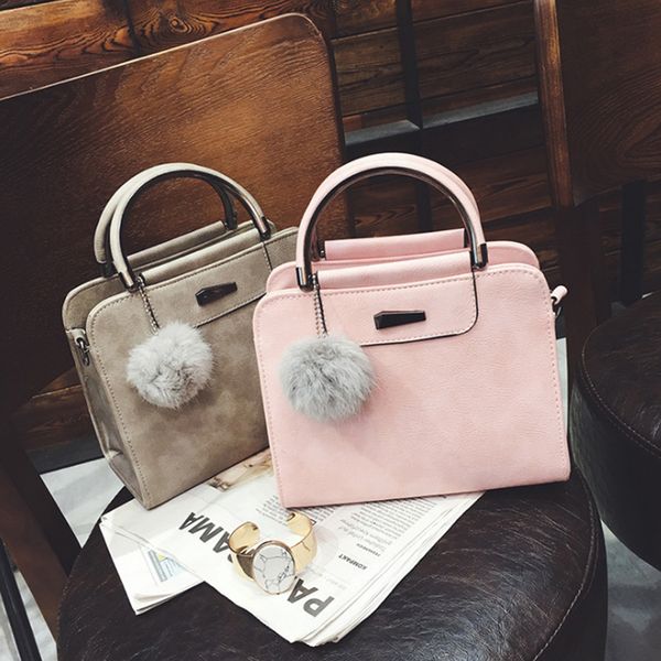 women handbags satchel pu leather women handbags tote purse iron medal shoulder bag with hairball 2020 new fashion
women handbags satchel pu leather women handbags tote purse iron medal shoulder bag with hairball 2020 new fashion