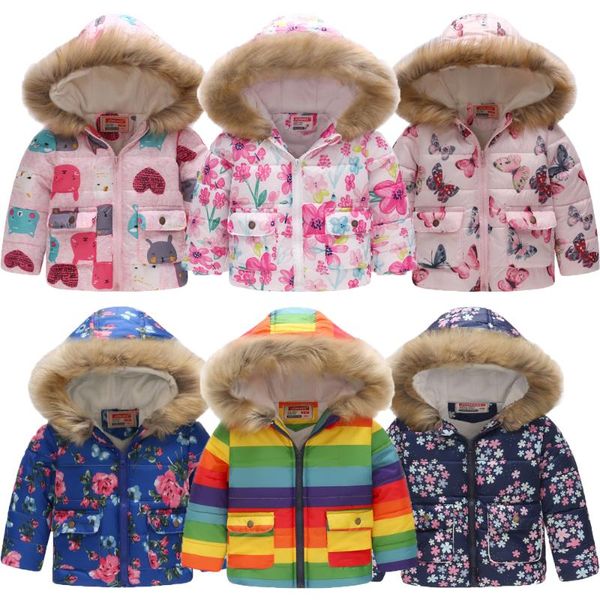 warm winter girls jackets fashion printed hooded outerwear for kids internal plus velvet warm girls coats christmas present, Blue;gray
warm winter girls jackets fashion printed hooded outerwear for kids internal plus velvet warm girls coats christmas present, Blue;gray