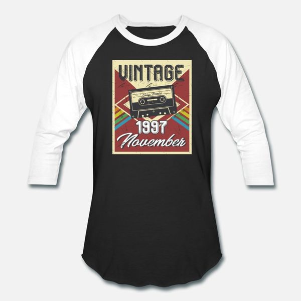 21th birthday gifts retro vintage november 1997 t shirt men printed 100% cotton round collar male fit funny casual spring leisure shirt
21th birthday gifts retro vintage november 1997 t shirt men printed 100% cotton round collar male fit funny casual spring leisure shirt