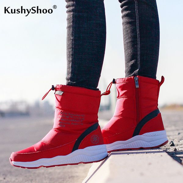 kushyshoo warm light snow boots waterproof outdoor cotton shoes mid-calf snowshoe women winter boots women zapatos de mujer, Black
kushyshoo warm light snow boots waterproof outdoor cotton shoes mid-calf snowshoe women winter boots women zapatos de mujer, Black