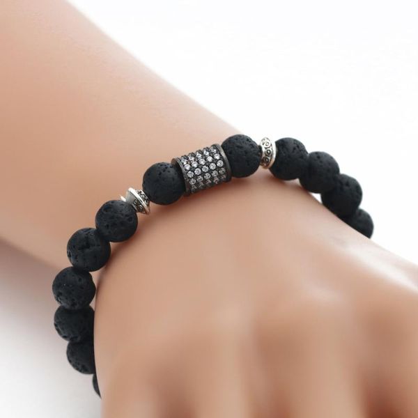 new products charm black lava stone energy stone men's bracelet cz bracelet bangle cubic zirconia bangle
new products charm black lava stone energy stone men's bracelet cz bracelet bangle cubic zirconia bangle