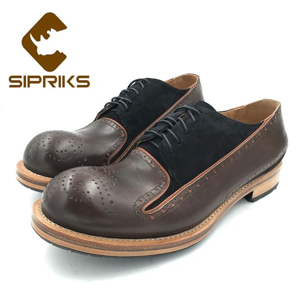 sipriks new style mens genuine leather shoes imported italian handmade sewing welted shoes brown black suede casual 45
sipriks new style mens genuine leather shoes imported italian handmade sewing welted shoes brown black suede casual 45