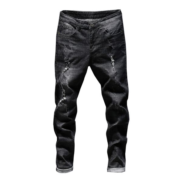 men stretchy ripped skinny biker embroidery print jeans destroyed hole taped slim fit denim scratched jean, Blue
men stretchy ripped skinny biker embroidery print jeans destroyed hole taped slim fit denim scratched jean, Blue