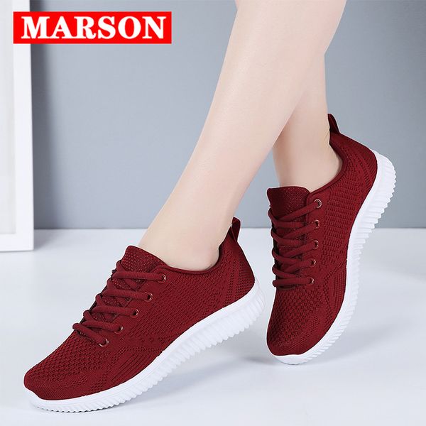 marson women's casual flats shoes fashion lightweight breathable sneakers mesh sport shoe walking running footwear outdoor, Black
marson women's casual flats shoes fashion lightweight breathable sneakers mesh sport shoe walking running footwear outdoor, Black