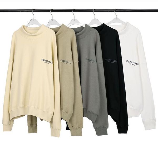new autumn winter oversize fear of god essentials reflective turtleneck hoodie skateboard loose hoodie fog pullover hooded sweatshirt, Black
new autumn winter oversize fear of god essentials reflective turtleneck hoodie skateboard loose hoodie fog pullover hooded sweatshirt, Black