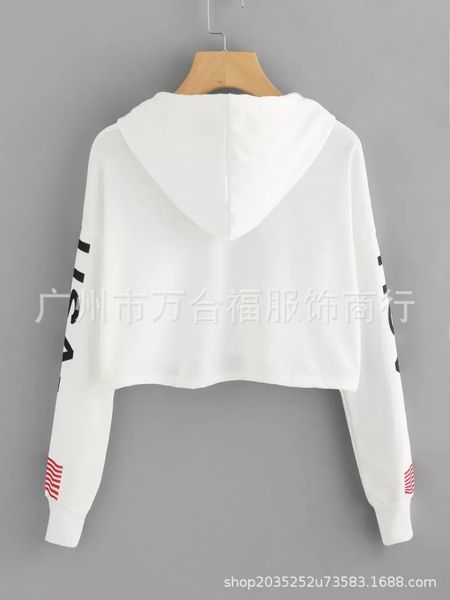 e-baihui 2021 ladies crop o-neck long-sleeved sweatshirt crop hoodie usa flag print short sweatshirt fashion hoodie 8891, Black
e-baihui 2021 ladies crop o-neck long-sleeved sweatshirt crop hoodie usa flag print short sweatshirt fashion hoodie 8891, Black
