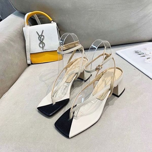 fashion new flip-flop sandals all-mhatc comfortable sandals thick heel square toe europe and america high-heeled, Black
fashion new flip-flop sandals all-mhatc comfortable sandals thick heel square toe europe and america high-heeled, Black