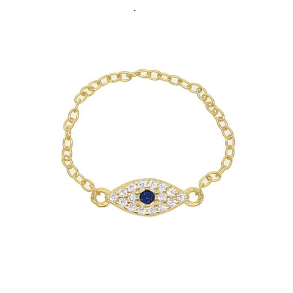 cluster rings 925 silver color 2021 lucky evil eye cz eternity ring band engaement cute lovely girl women zirconia finger, Golden;silver
cluster rings 925 silver color 2021 lucky evil eye cz eternity ring band engaement cute lovely girl women zirconia finger, Golden;silver
