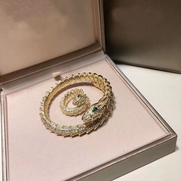 wholesale zircon diamonds animal snake bangle and rings jewelry sets for women, Silver
wholesale zircon diamonds animal snake bangle and rings jewelry sets for women, Silver