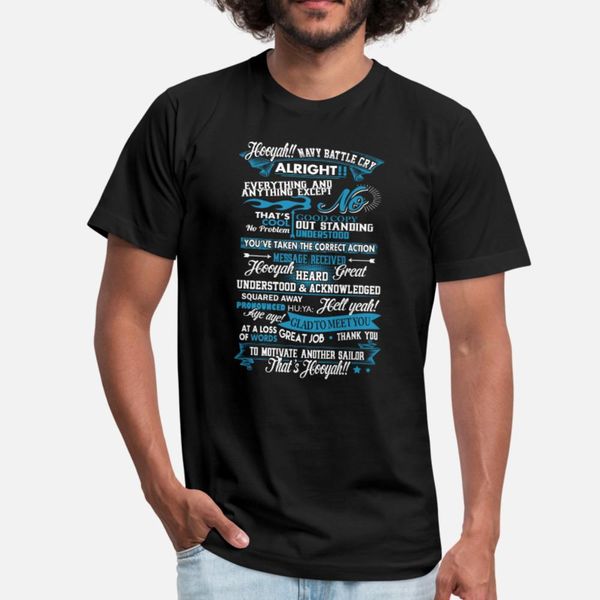 navy battle cry sailor that's hooyah t shirt men customize 100% cotton s-xxxl kawaii crazy funny casual spring natural shirt
navy battle cry sailor that's hooyah t shirt men customize 100% cotton s-xxxl kawaii crazy funny casual spring natural shirt