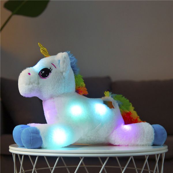 40cm led plush light up toys unicorn stuffed animals plush toys cute pony horse toy soft doll kids toys christmas birthday gifts lj200808
40cm led plush light up toys unicorn stuffed animals plush toys cute pony horse toy soft doll kids toys christmas birthday gifts lj200808