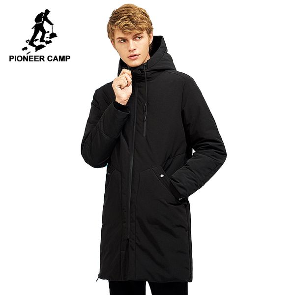 pioneer camp thick winter men's down jacket brand clothing hooded black long warm white duck down waterproof coat male ayr705257
pioneer camp thick winter men's down jacket brand clothing hooded black long warm white duck down waterproof coat male ayr705257