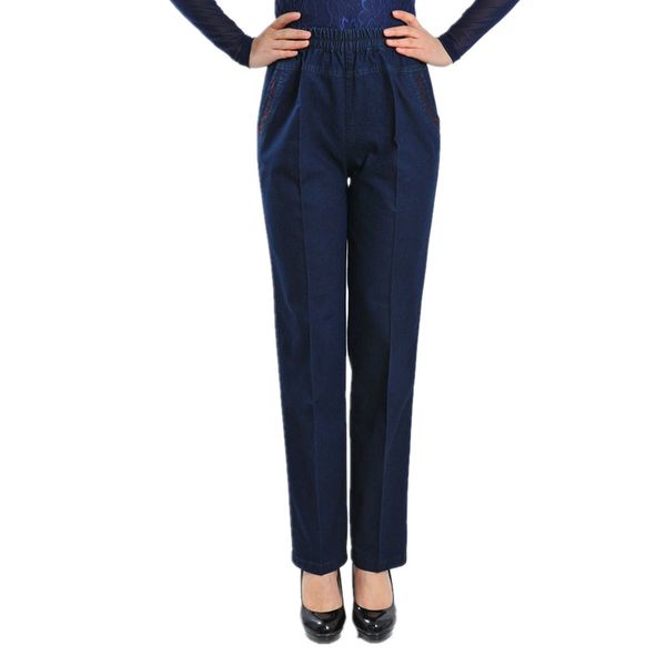 2020 embroidery jeans women with high waist jeans for stretching skinny elastic waist large size straight full length, Blue
2020 embroidery jeans women with high waist jeans for stretching skinny elastic waist large size straight full length, Blue