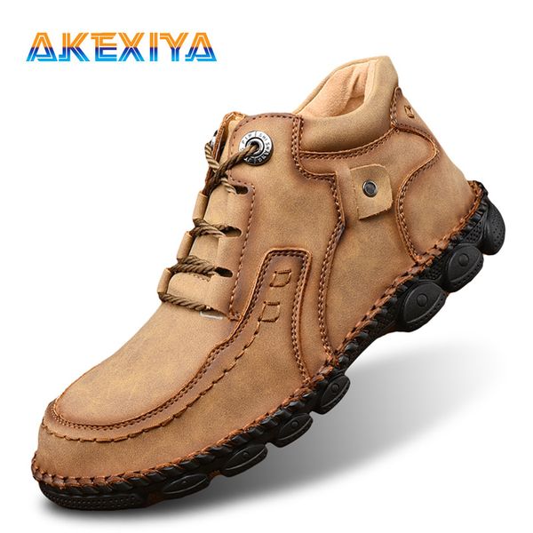men's boots waterproof leather men's leather boots comfortable winter classic ankle zapatos de hombre, Black
men's boots waterproof leather men's leather boots comfortable winter classic ankle zapatos de hombre, Black