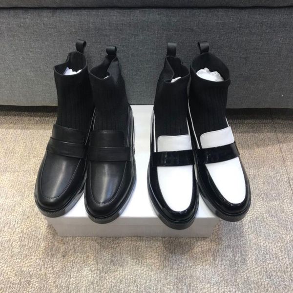 leather women's boots knitting short women's boots round head short fashion wowen's 35-40, Black
leather women's boots knitting short women's boots round head short fashion wowen's 35-40, Black
