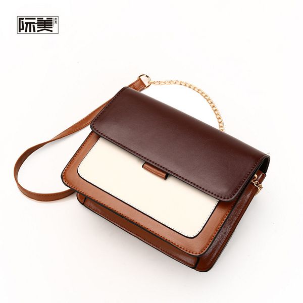 women's bag 2020 new fashion small square bag chain messenger ladies wild shoulder color matching
women's bag 2020 new fashion small square bag chain messenger ladies wild shoulder color matching