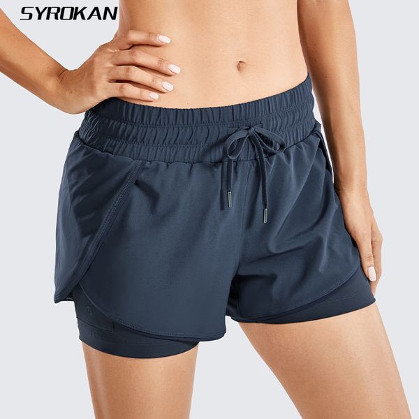 gym clothing syrokan workout running shorts women with liner 2 in 1 athletic sports zip pocket- 3 inches, White;black
gym clothing syrokan workout running shorts women with liner 2 in 1 athletic sports zip pocket- 3 inches, White;black