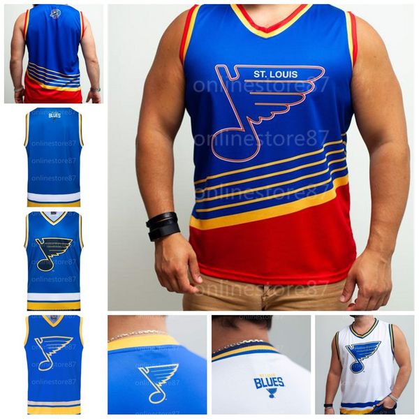 st. louis blues hockey tank red blue white vest customize any number and name hocke jersey, Black
st. louis blues hockey tank red blue white vest customize any number and name hocke jersey, Black